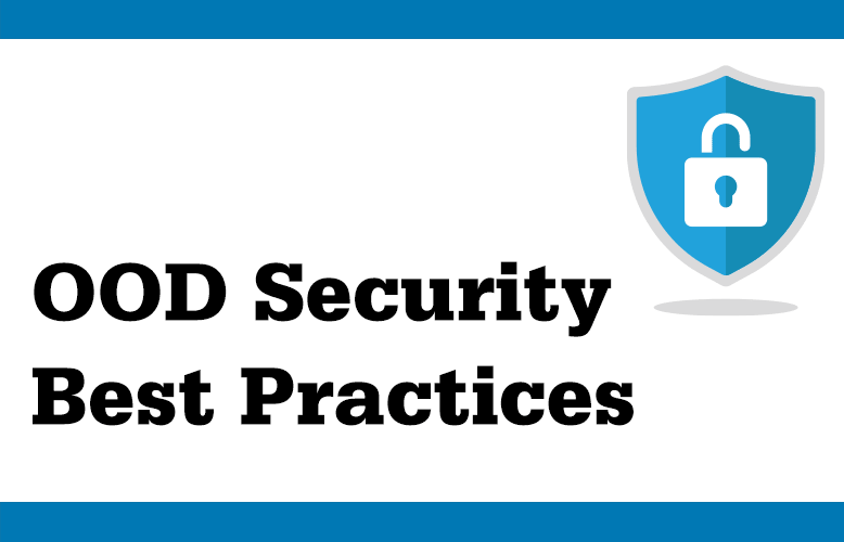 OOD Security Best Practices graphic